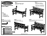 Poly-Wood GNB60 Assembly Instructions preview