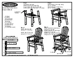 Preview for 1 page of Poly-Wood SBD24 Assembly Instructions