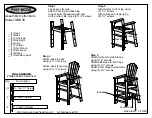 Poly-Wood SBD30 Assembly Instructions preview