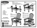 Poly-Wood SBR16 Assembly Instructions preview