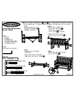 Preview for 1 page of Poly-Wood TGG48 Assembly Instructions