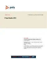 Poly 2200-87100-101 User Manual preview