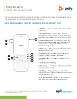 Предварительный просмотр 1 страницы Poly ROVE 30 Quick Manual