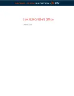 Poly Savi 8240 Office User Manual preview