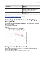 Предварительный просмотр 8 страницы Poly Studio P21 User Manual