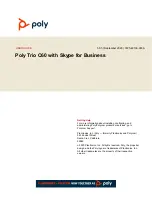 Poly Trio C60 User Manual предпросмотр