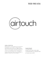 Preview for 68 page of Polyaire airtouch Installer Manual