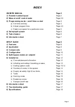 Preview for 3 page of Polyaire Zonemaster Unipoint RF Owner’S Manual & Setup Manual