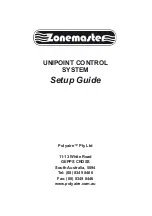 Preview for 1 page of Polyaire Zonemaster Unipoint Setup Manual