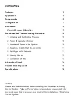 Preview for 3 page of Polyaire Zonemaster Unipoint Setup Manual