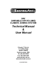 Polyaire Zonemaster Variable Air Volume Technical Manual & User Manual preview