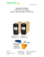 Предварительный просмотр 1 страницы Polyamp PSC100 Installation Manual