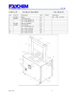 Предварительный просмотр 52 страницы Polychem GP44 Operation And Maintenance Manual