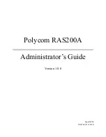 Polycom 3725-18101-001B Administrator'S Manual preview