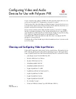 Polycom 3725-22724-003/A Configuration Manual предпросмотр