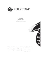 Предварительный просмотр 24 страницы Polycom 4000 SIP 2.2 User Manual