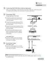 Preview for 10 page of Polycom 55" LED DISPLAY Owner'S Manual