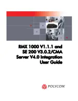 Polycom CMA V4.0 User Manual preview