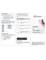 Preview for 2 page of Polycom CX8000 Quick Tips