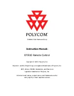 Polycom EFIR10 Instruction Manual preview