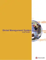 Polycom Global Management System User Manual предпросмотр