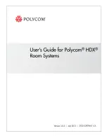 Preview for 1 page of Polycom HDX 6000 Series User Manual