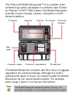 Предварительный просмотр 2 страницы Polycom Mobile Responder Quick Setup Manual