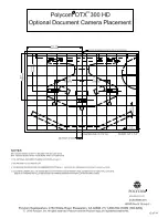 Предварительный просмотр 13 страницы Polycom OTX 300 HD Placement Instructions