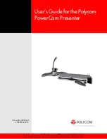 Polycom PowerCam Presenter User Manual предпросмотр