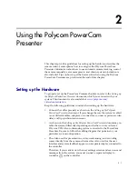 Предварительный просмотр 13 страницы Polycom PowerCam Presenter User Manual