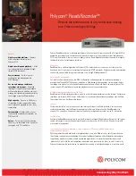 Polycom ReadiRecorder Brochure предпросмотр