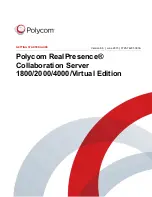 Polycom realpresence 1800 Getting Started Manual предпросмотр