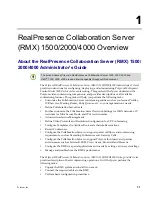 Предварительный просмотр 27 страницы Polycom RealPresence 2000 Administrator'S Manual