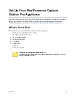 Preview for 16 page of Polycom RealPresence Capture Station Pro Administrator'S Manual