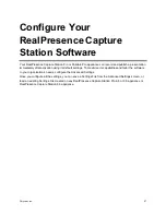 Preview for 27 page of Polycom RealPresence Capture Station Pro Administrator'S Manual