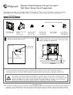 Preview for 1 page of Polycom realpresence group convene Setup Sheet Supplement