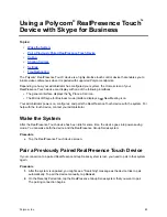 Preview for 85 page of Polycom RealPresence Group User Manual