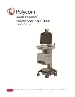 Preview for 1 page of Polycom RealPresence Practitioner Cart 8000 User Manual