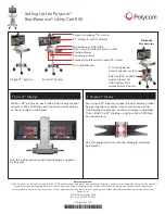 Polycom RealPresence Utility Cart 500 Manual preview