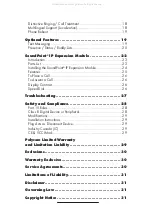 Preview for 3 page of Polycom SoundPoint 600 SIP User Manual