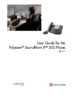 Предварительный просмотр 1 страницы Polycom SoundPoint IP 550 User Manual