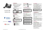 Preview for 1 page of Polycom SoundPoint IP650 Quick User Manual