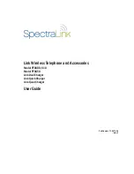 Preview for 1 page of Polycom SpectraLink BC4900 User Manual