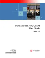 Preview for 1 page of Polycom TPX HD 306M User Manual