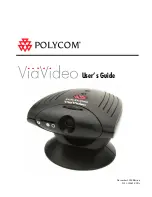 Polycom ViaVideo User Manual preview