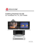 Preview for 1 page of Polycom ViewStation EX4000, FX4000, VS4000 Getting Started Manual