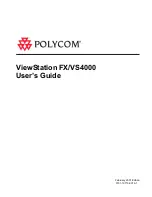 Polycom ViewStation FX User Manual preview