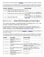 Preview for 22 page of Polycom Vortex EF2201 Command List