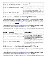 Preview for 34 page of Polycom Vortex EF2201 Command List