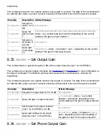 Preview for 36 page of Polycom Vortex EF2201 Command List